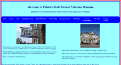 Desktop Screenshot of oconeeveteransmuseum.org